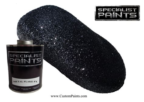 silver metal flake spray paint